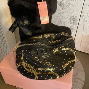 Juicy couture boot and bag combo